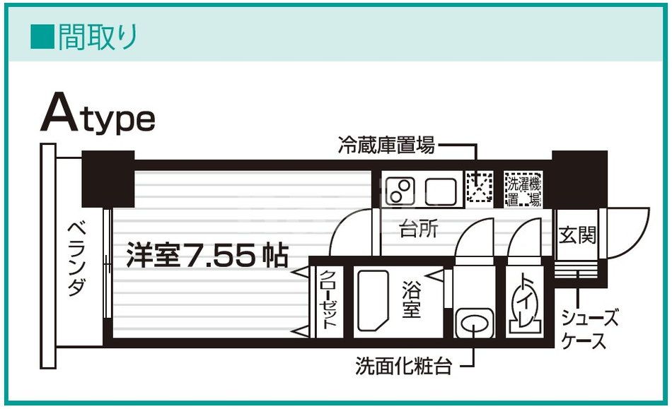 Nasic仙台東口の間取り