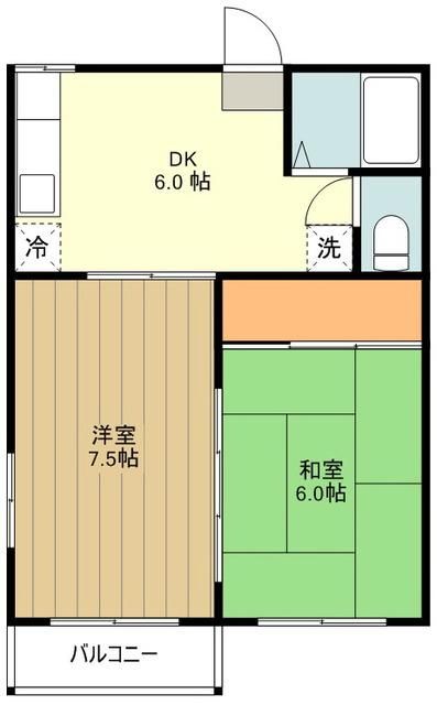 グリーンパーク羽村の間取り