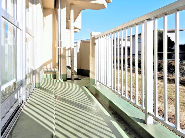 バルコニー　ビレッジハウスの同一物件・同一タイプの間取りの写真です