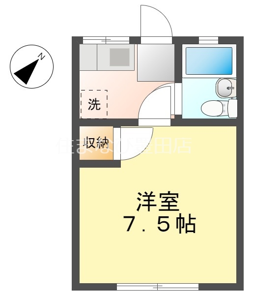 レインボー丸根の間取り