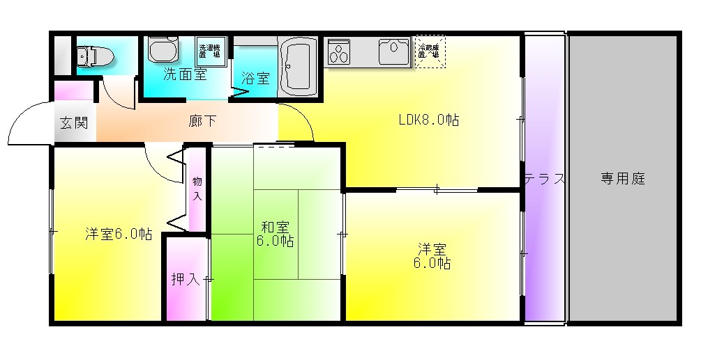 グランドゥールの間取り