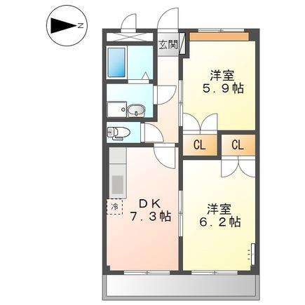 エル・シャトーの間取り