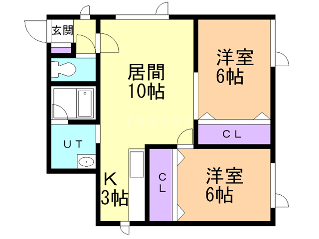 ニューカトレアユーの間取り