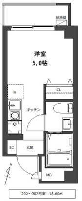 吉野町RESIDENCEの間取り