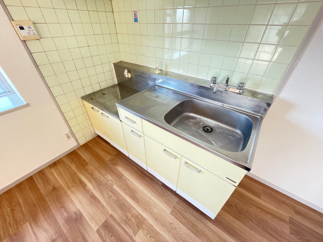 キッチン　お好きなガスコンロ設置できます