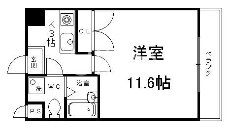 レ・タン・ドゥ・ラ・メール・CKIの間取り