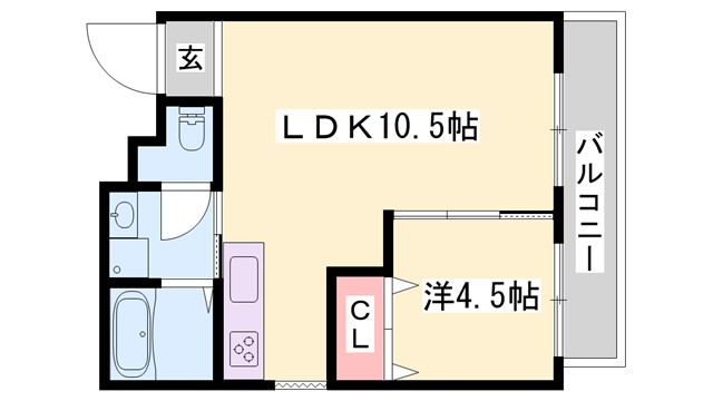 プレミール小野王子町の間取り