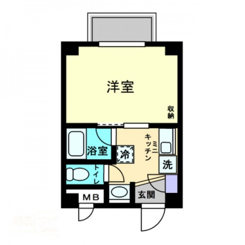 アルファコンフォート高松の間取り