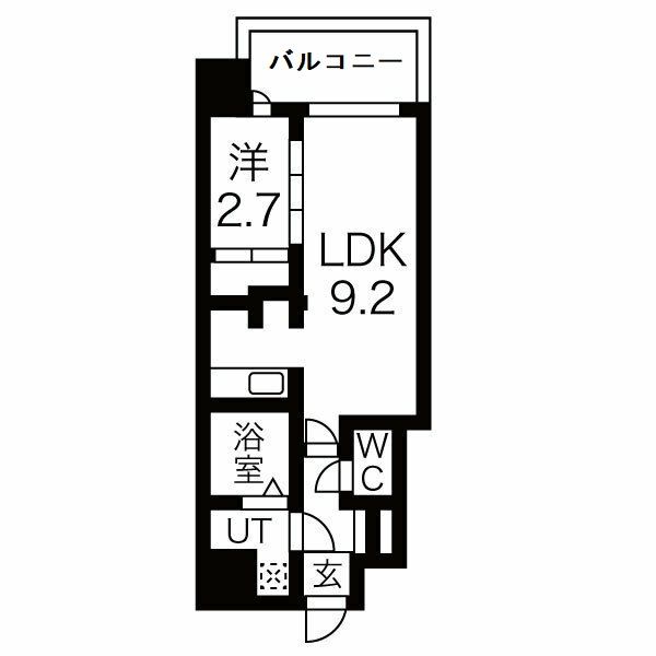 ミラージュパレス都島本通の間取り