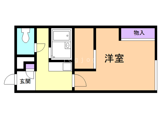 レオパレス永山５　７の間取り