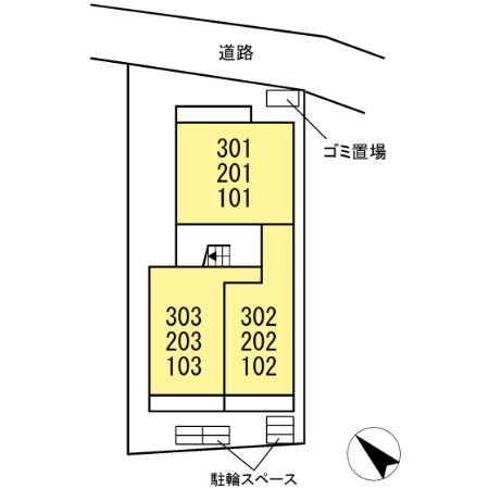 【D Paina 菅馬場2Aのその他共有部分】