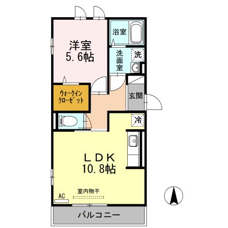 アン ソレイユ Amnの間取り