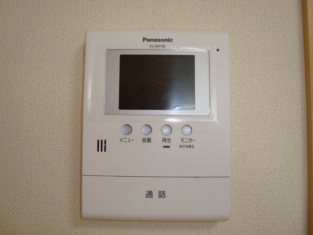 セキュリティ　カメラ付インターホン（イメージ）