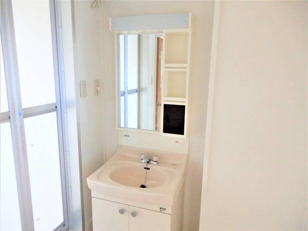 洗面設備　ビレッジハウスの同一物件・同一タイプの間取りの写真です