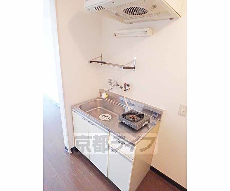 キッチン　ガスコンロ設置可能なキッチンです。