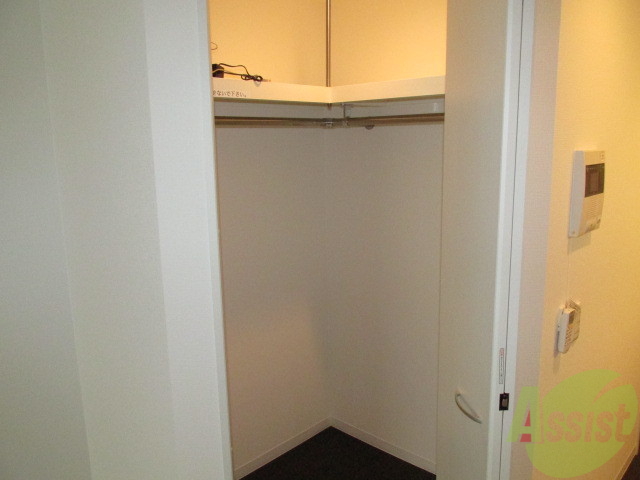 収納　クローゼットの収納力もバッチリですね。これもイイ感じです