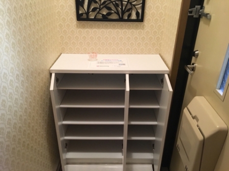 玄関　シューズボックス