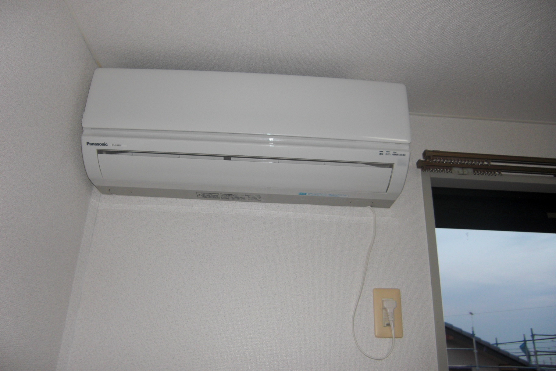 その他　エアコン付き！夏冬快適です。