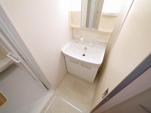 洗面設備　洗面所です