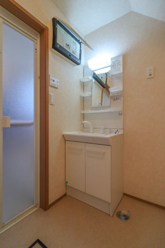 洗面設備　図面と現状に相違がある場合には現状を優先