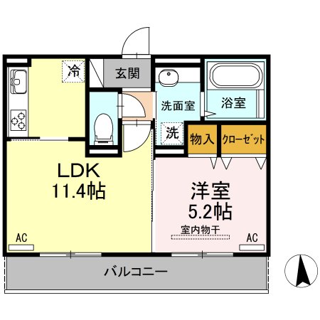 インペリアルの間取り