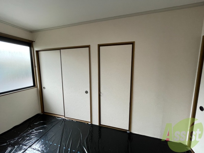 収納　納スペースです。お洋服やお荷物はこちらへ。