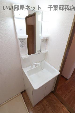 洗面設備　洗面所です