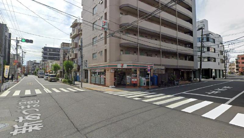 コンビニ　セブン‐イレブン 墨田押上１丁目店（コンビニ）まで120m