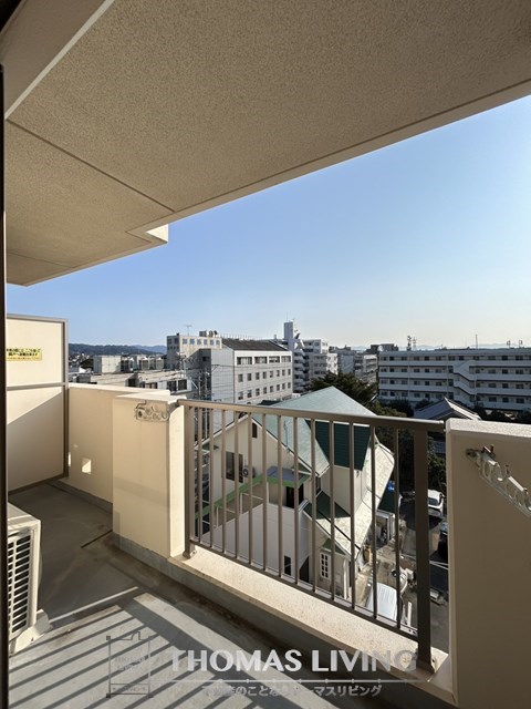 バルコニー　日当たり良好です。