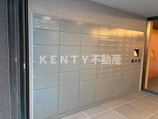 ロビー　落ち着いたロビーです