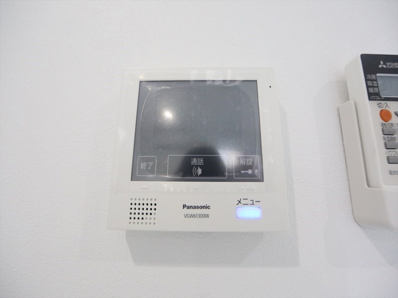 セキュリティ　ＴＶモニター付インターホン　同仕様写真