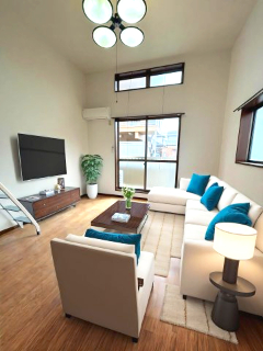 居室・リビング　本画像はAIのCG作成イメージであり実際に現地に家具は置かれ