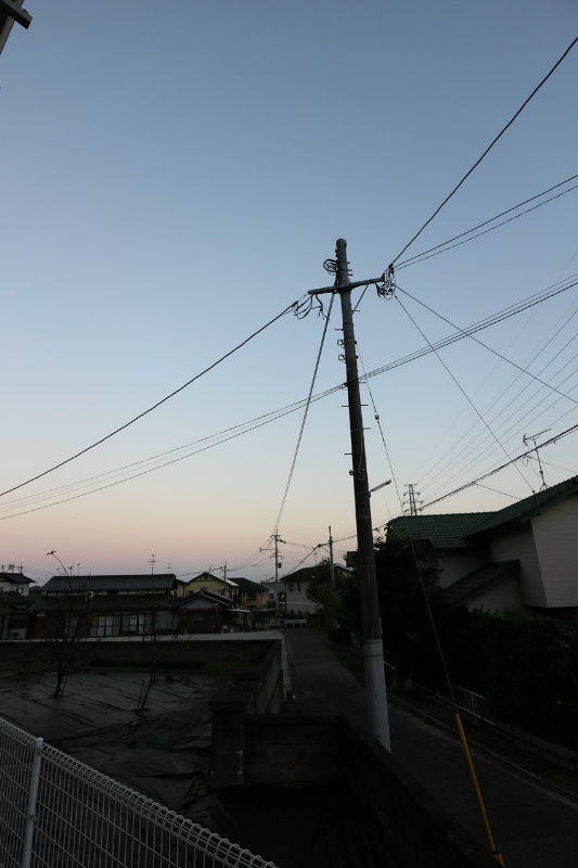 眺望　夕暮れもキレイ♪