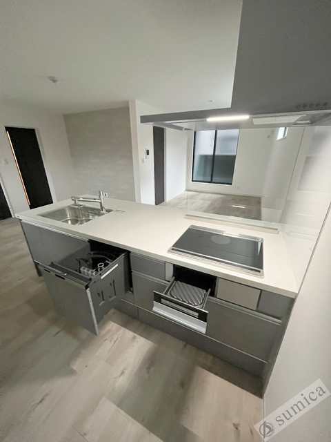 キッチン　ワイドなキッチンでお料理も楽しくなります♪♪