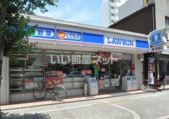 コンビニ　ローソン 浪速大国二丁目店（コンビニ）まで457m