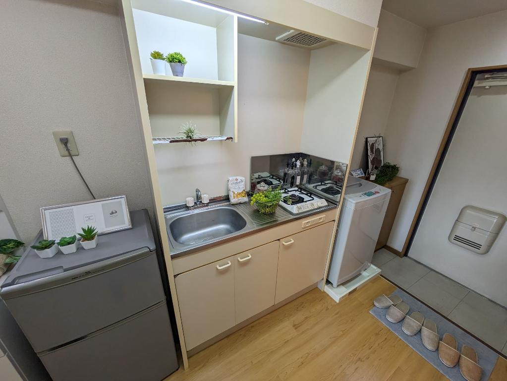 キッチン　モデルルーム設置