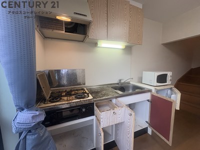 キッチン　収納豊富なキッチンです♪