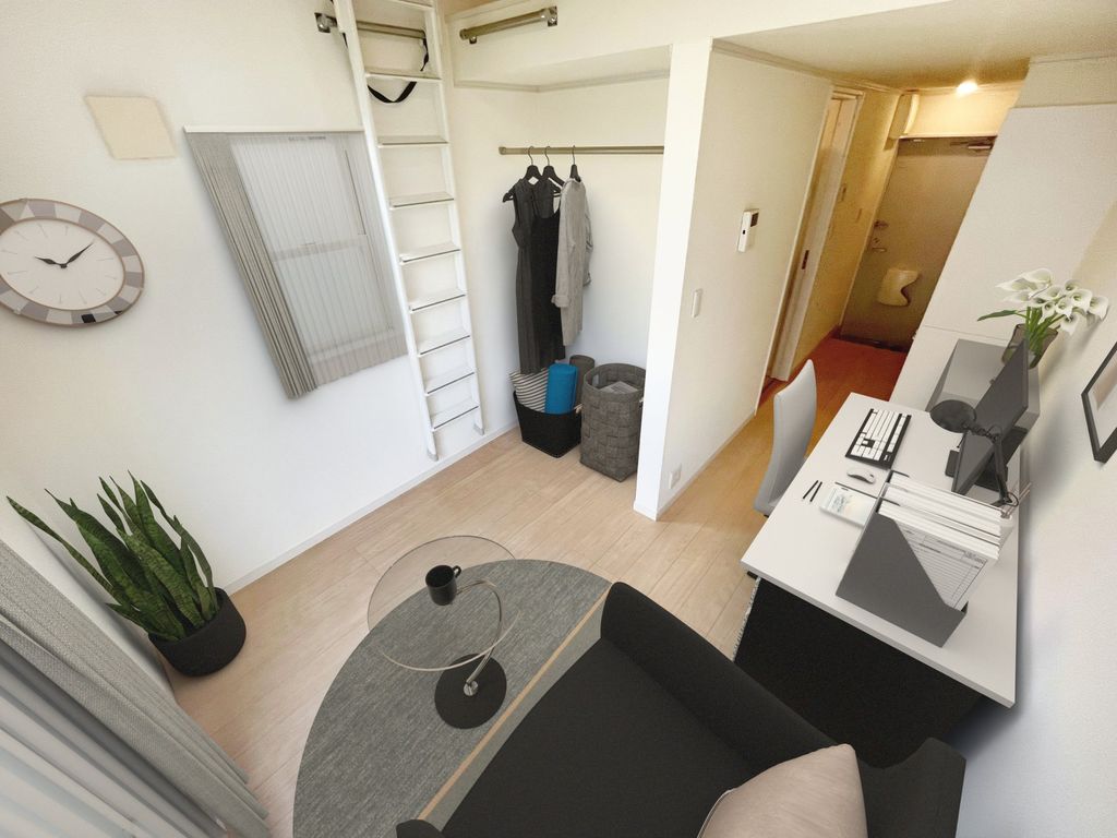 居室・リビング　※本物件に家具・家電は付帯しません※