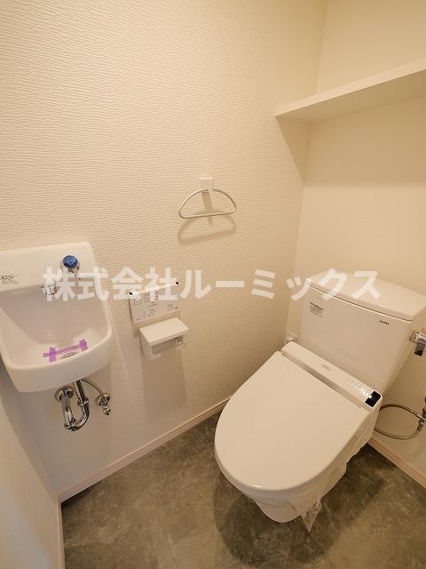 トイレ　現状優先です