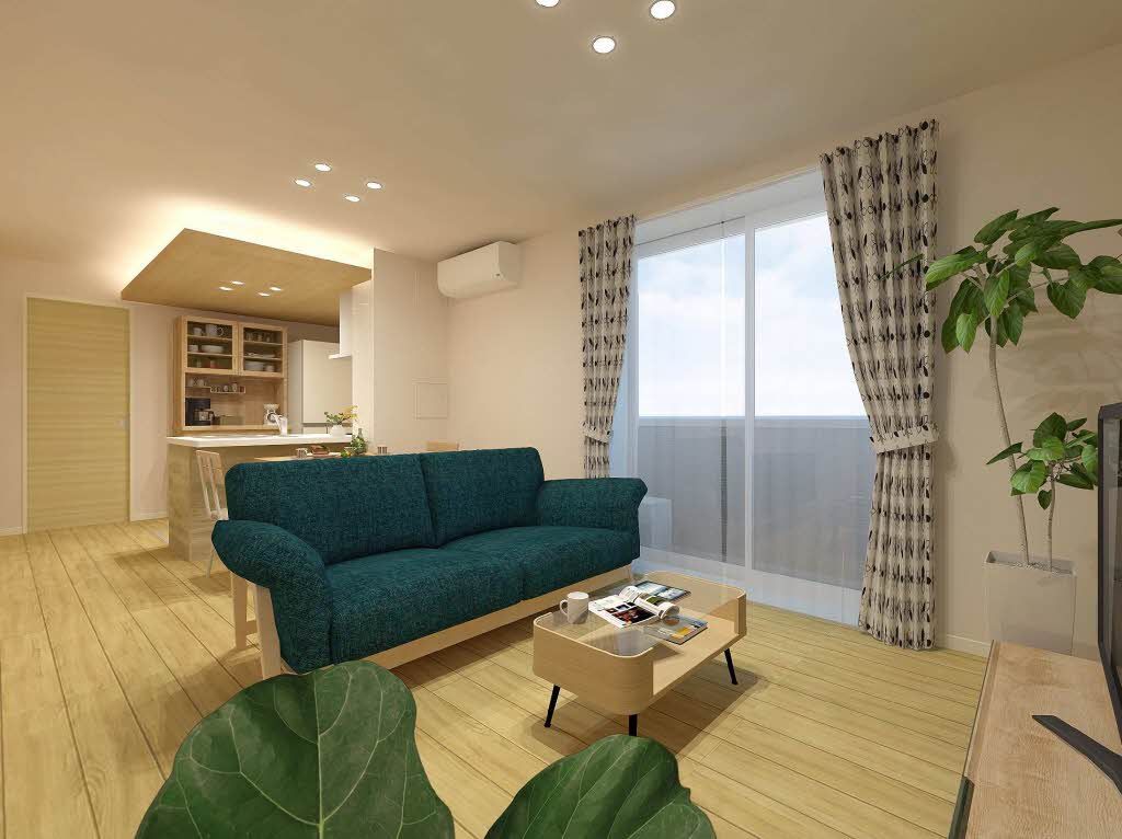 その他部屋・スペース　完成予想図／家具等は配置のイメージで物件に付属しておりませ…