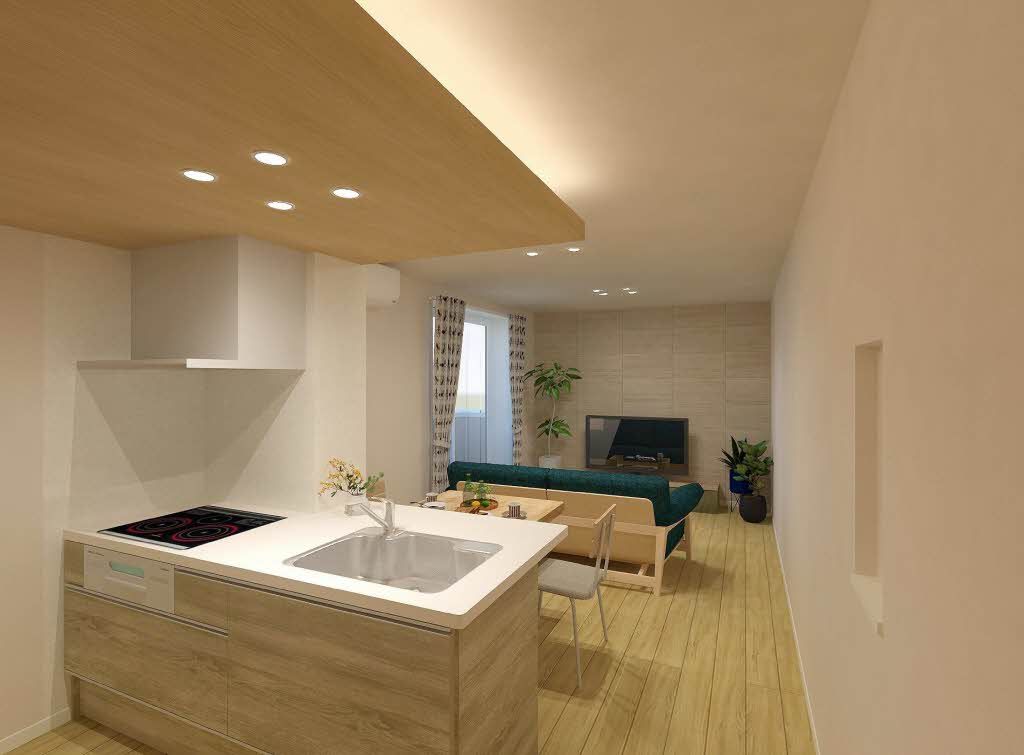 その他部屋・スペース　完成予想図／家具等は配置のイメージで物件に付属しておりませ…