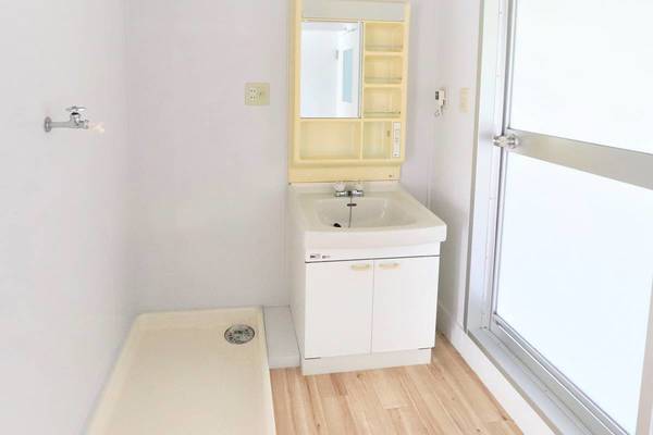 洗面設備　ビレッジハウスの同一物件・同一タイプの間取りの写真です