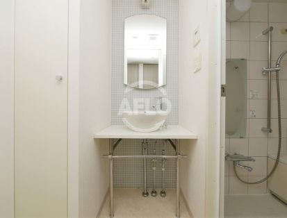 洗面設備　ディアグランデ難波東　独立洗面台