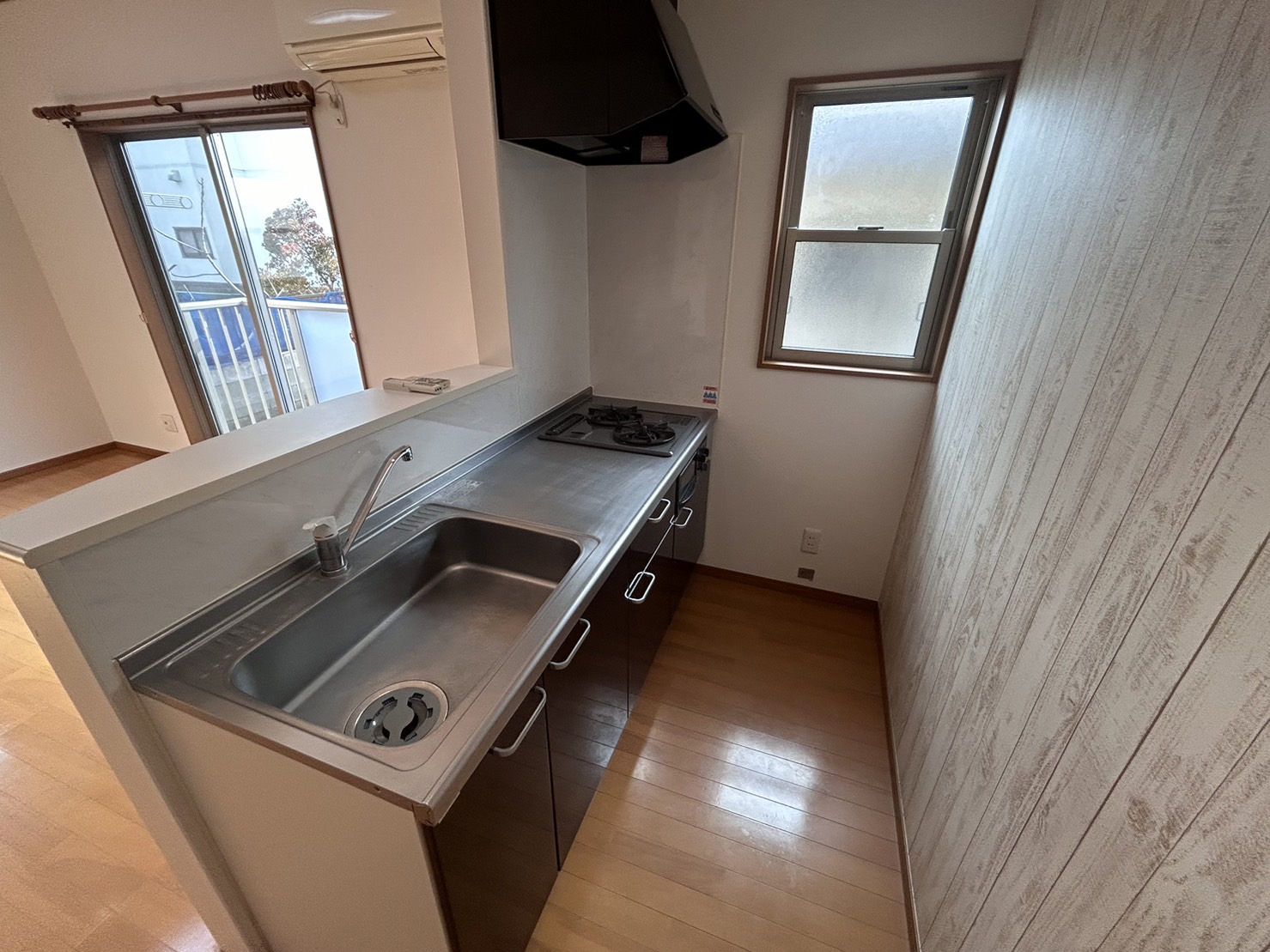 キッチン　ガスコンロ付きなので入居時コンロの購入不要です★