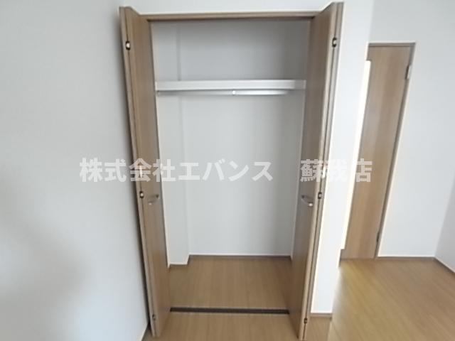 収納　大きなスペースがあり、収納には困りません