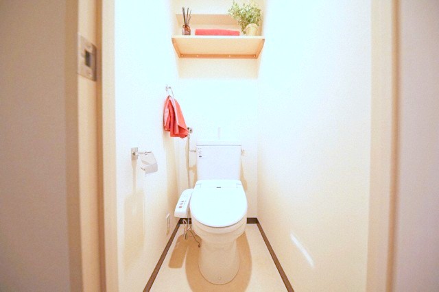 トイレ　ウォシュレット付きのトイレ♪