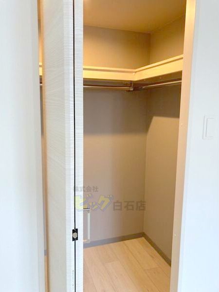 収納　広々ウォークインクローゼット付きです♪