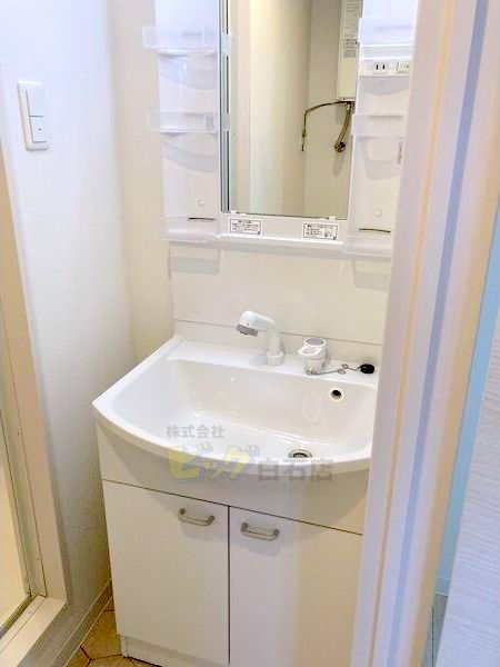 洗面設備　シャンプードレッサー完備しています♪