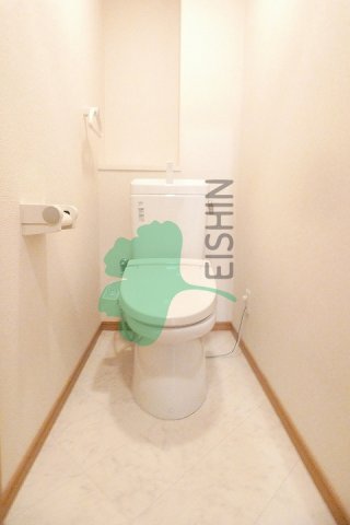 トイレ　清潔感のあるトイレです。