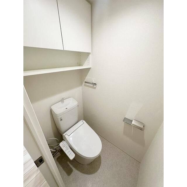 トイレ　ゆったりとした空間のトイレです